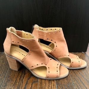 Lucky Brand Cutout Sandals